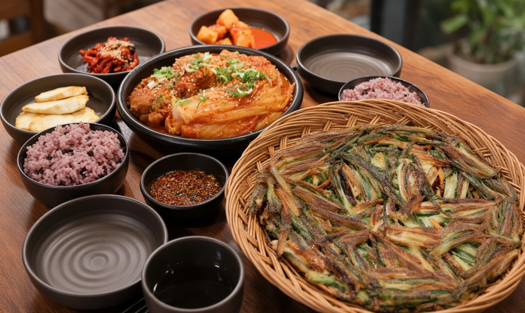 한상 차림