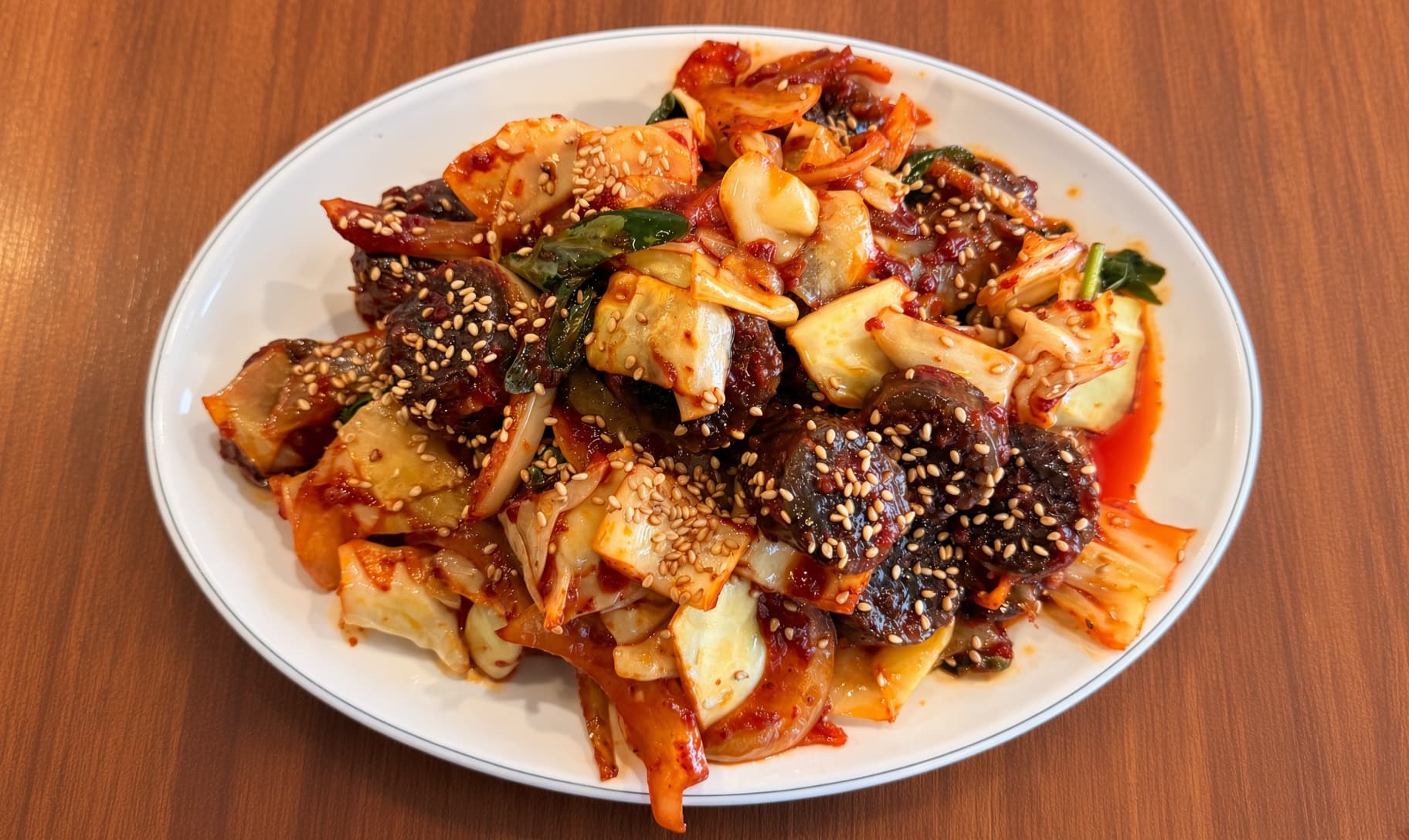 순대튀김